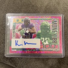 Kendre Miller 2023 Leaf Metal So Money White Prizm auto card # 1/3 SSP