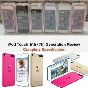 2025New Apple iPod Touch 5th 6th 7th gen 16/32/64/128GB Sealed-MP3 MP4 lot✅ - Picture 1 of 15