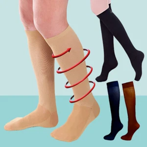 Compression Socks For Nurses Pressure Socks For Running Medical Support Stocking - Picture 1 of 15
