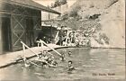 Cave, Basin Pool Sulphur Springs Basin, Banff, Alberta Vintage Postcard M79