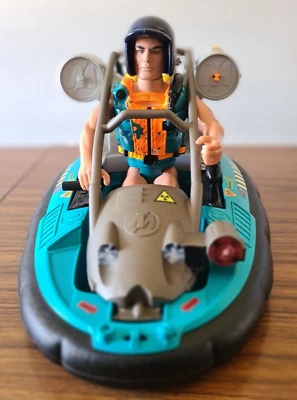 Vehículo de colección Hasbro Action Man Hasbro 1998 Hydro Jet Hover Craft con buzo Foto 1 de 4