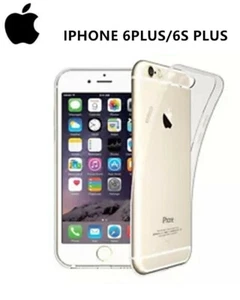 Cover Morbida Custodia Silicone TRASPARENTE PER APPLE IPHONE 6 PLUS/6S PLUS - Foto 1 di 2