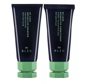 NEW 2023 R+Co Blue De Luxe Reparative Shampoo + Conditioner Sample Set Travel Sz - Picture 1 of 1