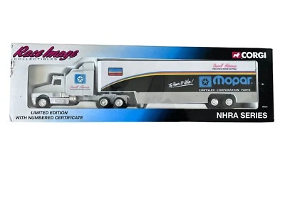 CORGI RACE IMAGE - KENWORTH RACE TRANSPORTER MOPAR (DAVID ALDERMAN) with cert. - Image 1 of 4