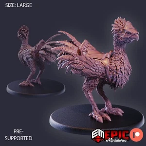 6K Resin 32mm Epic Miniatures Terror Bird Mount (Large) for D&D, Role-Play - Picture 1 of 1