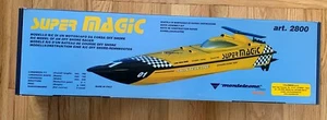 Monteleone Super Magic R/C Model Of An Off Shore Racer Boat Model Kit New Italy - Picture 1 of 3