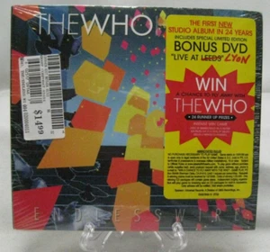 The WHO Endless Wire CD plus bonus DVD, SEALED NEW, never opened, classic rock - Picture 1 of 7