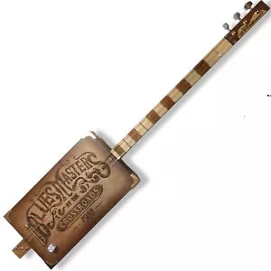 Matteacci's Blues Master 3tpv cigar box guitar - Imagen 1 de 15