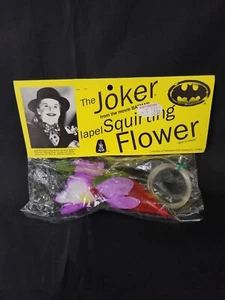 Jack Nicholson The Joker Revers Squirting Flower Rare Batman 89 Movie Costume New - Bild 1 von 16