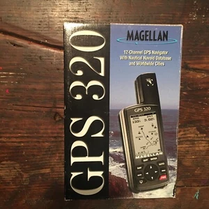 Magellan Vintage 1999 Portable Handheld GPS 320 For Outdoors Use Fishing Hiking - Picture 1 of 6