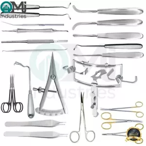 Set strumenti riparazione labbro leporino e palatoschisi chirurgia plastica indicatore bocca - Foto 1 di 2