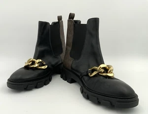 Botas Chelsea MICHAEL Michael Kors Mujer Botín Escarlata Talla 8 Euro 39 - Imagen 1 de 15