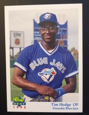 1992 Dunedin Blue Jays Tim Hodge #15
