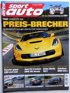 SPORT AUTO 9-16+CORVETTE Z06+AUDI RS 6+BMW M5 M4+FOCUS RS+AMG A45+308 GTi+GOLF R - Bild 1 von 1