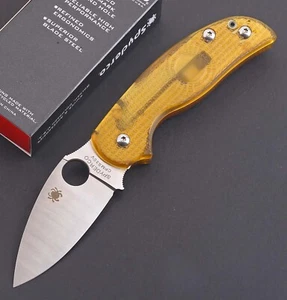 C41 PEI Handle Lock Back Spear Point Stainless Steel Pocket Folding Knife Knives - Picture 1 of 7