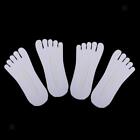 2 Pairs of Women Invisible Low Cut  Socks with Five Invisible Ankle Fingers