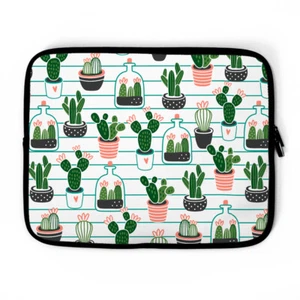 Cactus Pots Laptop Sleeve, laptop case, Device Case, laptop bag, MacBook hp acer - Picture 1 of 7
