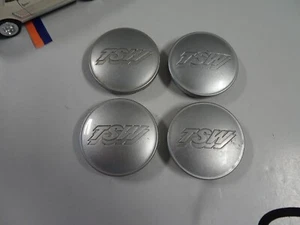 Set of 4 TSW Silver Custom Wheel Center Cap # CC56 - Picture 1 of 2
