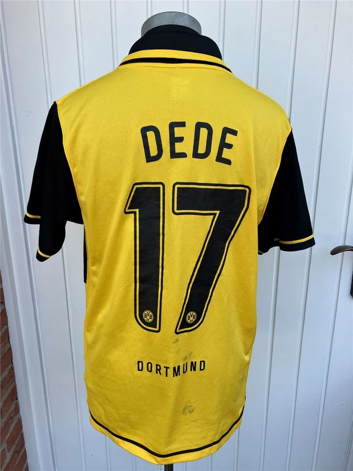 Nike BVB Borussia Dortmund Fußball Trikot #17 Dede 2007-2008 Gelb Gr. M - Bild 1 von 3