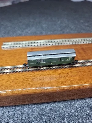 Marklin Z Scale DB Car with Baggage Compartment /Postal Wagon  Deutsche Post - Image 1 of 4