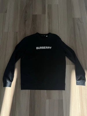 Authentic Burberry Logo Print Crew Neck Sweatshirt - Image 1 of 4