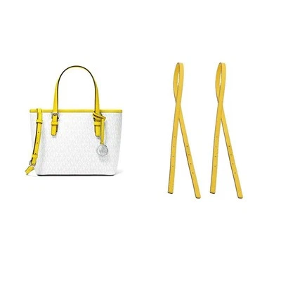 Correa de repuesto de cuero apta para cesta bolsos de mano y carteras NUEVO Foto 1 de 4