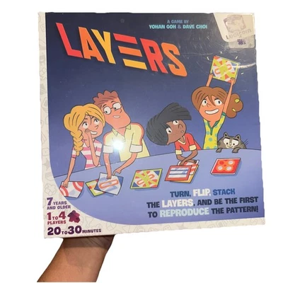 Layers Board Game Ludicorn New Factory Sealed Yohan Goh Dave Choi Design Colors - Image 1 of 4