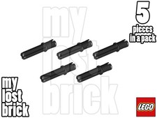 4x Lego Part No 18651 in Black