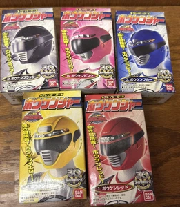 Bandai 2006 Power Rangers Gogo Sentai Boukenger Operation Figure Set of 5 - Picture 1 of 3