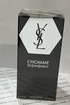 YSL  L'Homme by  Yves Saint Laurent  6.7 / 6.8 oz /200 ML EDT Cologne Men Sealed - Image 1 of 4