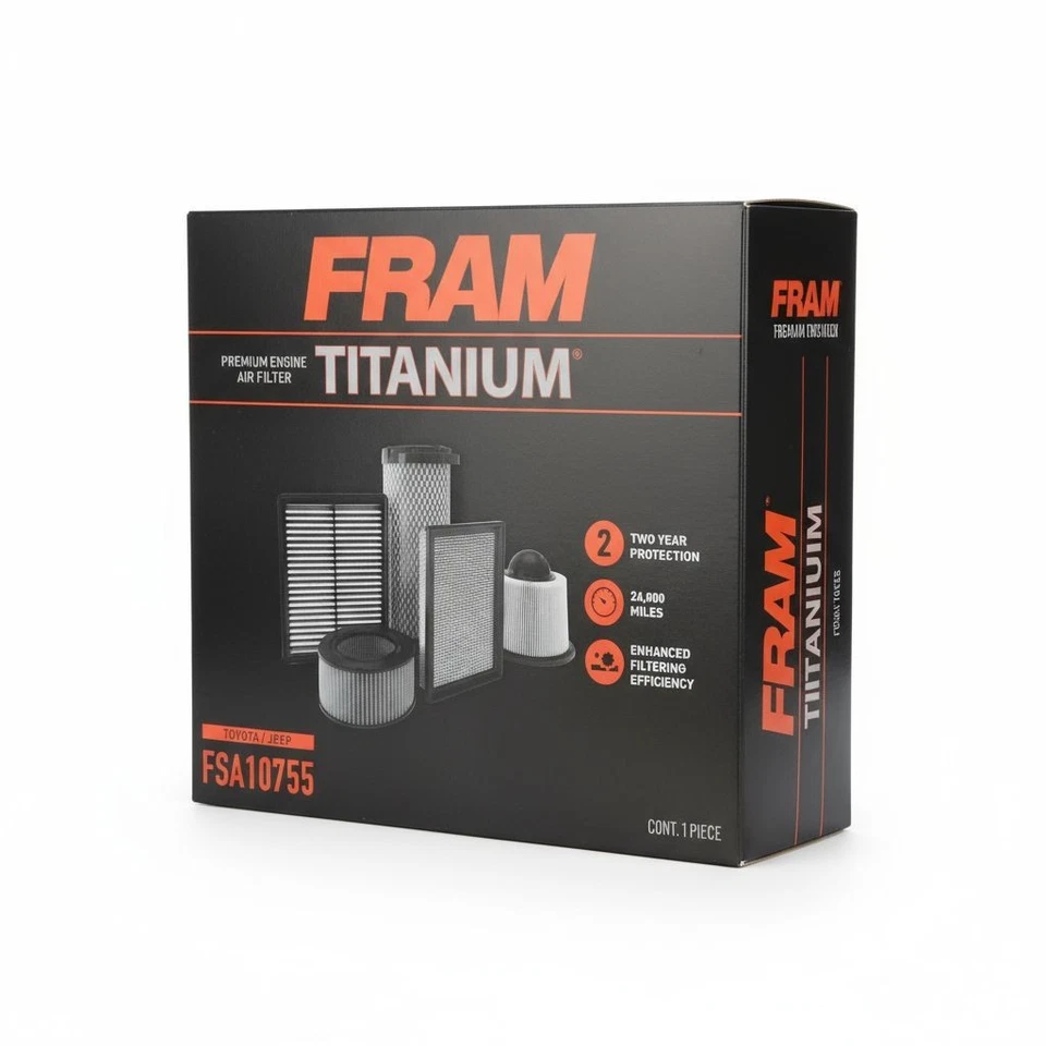 Fram FSA10677 Titanium Premium Engine Air Filter Toyota Avalon Camry Rav4 — 第 1/3 张图片