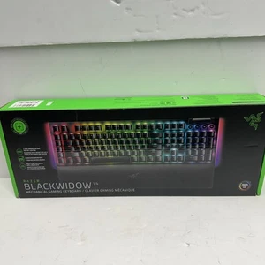 Razer - BlackWidow V4 Mechanical Green Switch Gaming Keyboard - Picture 1 of 2