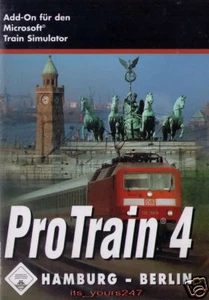 ProTrain 4: Hamburg-Berlin | AddOn MS Train Simulator - Picture 1 of 1