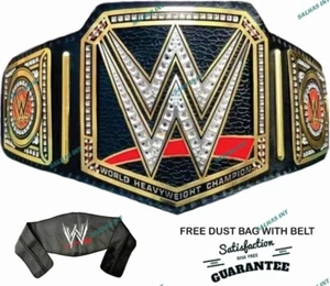 New World Heavyweight universal Championship Title Belt Adult Size 2&4MM Brass - Picture 1 of 9