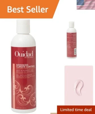 Gel de control climático avanzado Ouidad - Sujeción ligera para cabello rizado brillante Foto 1 de 4