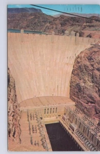 Hoover (Boulder) Dam, Arizona, Vintage 1966 Chrome Postcard - Bild 1 von 2