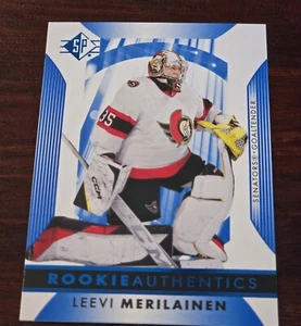 2023-24 SP - Rookie Authentics Blue #127 Leevi Merilainen (RC) - Picture 1 of 1