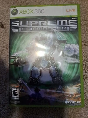 Supreme Commander (Microsoft Xbox 360, 2008) Cib - Image 1 of 2