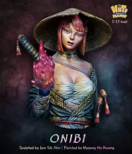 Nutsplanet Onibi sin pintar escala 1/12 kit de busto - Imagen 1 de 7