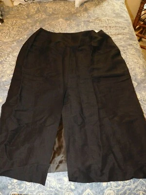 Rena Rowan, новый с Ярлыками, размер 14, 55% лен с передней щелью - Изображение 1 из 4