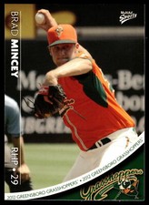 2012 MultiAd #7 Brad Mincey   Rookie Greensboro Grasshoppers