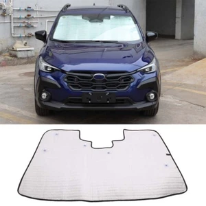 Front Windshield Sunshade Foldable UV Block Sunvisor For Subaru Crosstrek 2022+ - Picture 1 of 6