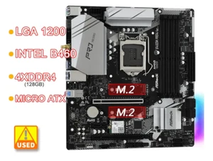 SCHEDA MADRE ASROCK B460M PRO4/AC LGA 1200 DECIMA GENERAZIONE - Foto 1 di 4