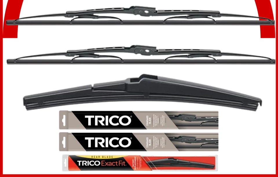 Limpiaparabrisas Toyota RAV4 2006-2012 3pk estándar delantero + trasero 30240/30170/12A Foto 1 de 3