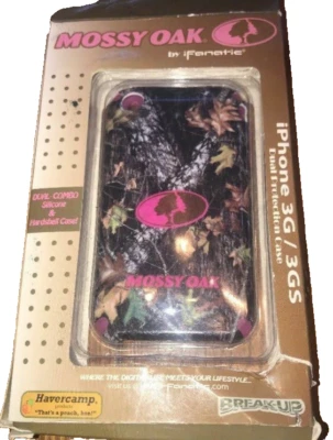 Mossy Oak Ifanatic Iphone 3g/3gs Pink/Multi-Color Case-Brand New-SHIPS N 24 HRS - Image 1 of 4
