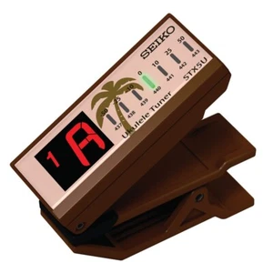 Seiko STX5U Reversible Clip-On Ukulele Tuner, Brown STX5UCE - Picture 1 of 1