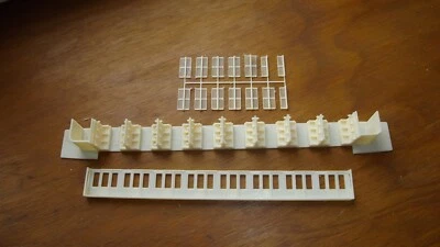 Aménagement intérieur voiture DEV INOX SNCF 1ère Classe A8u JOUEF - Photo 1/2