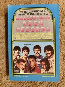 The Official Price Guide To Collectible Rock Records Second Edition 1981 - Picture 1 of 2