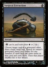 1x Surgical Extraction Light Play, English New Phyrexia MTG Magic