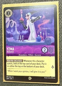 Yzma Alchemist #10/P1 Disney Lorcana The First Chapter Card PROMO EXCLUSIVE FOIL - Picture 1 of 2